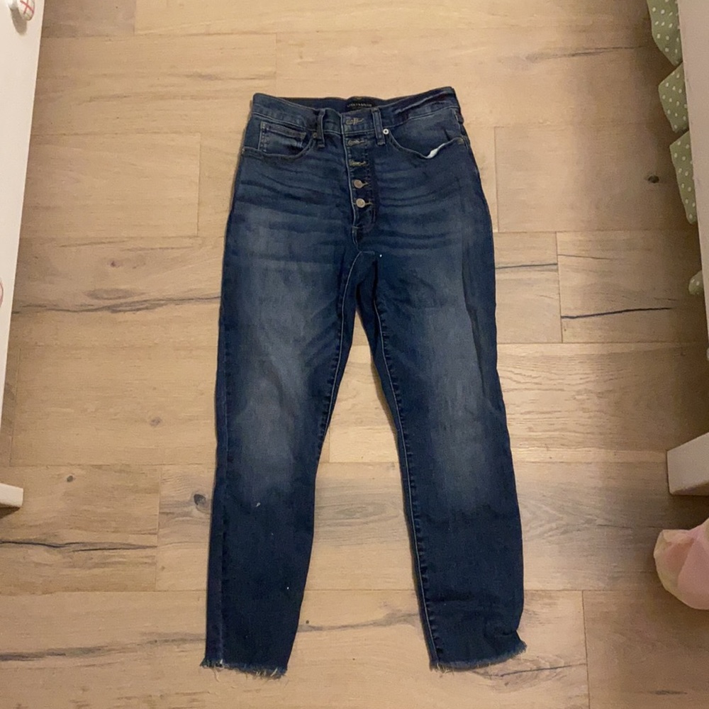 Lucky Brand Bridgette High Rise Skinny Jeans